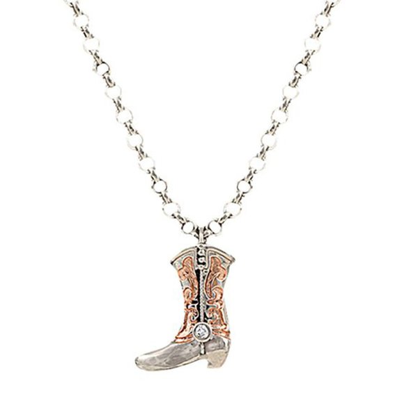 Montana Silversmiths Jewelry - NIB Montana Silversmiths Boot Necklace